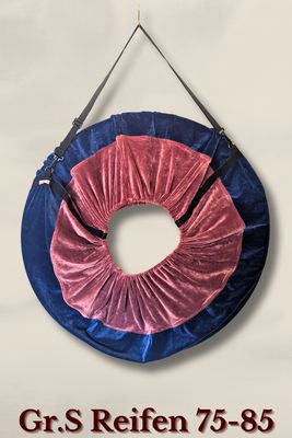 Velvet Bloom Bag Gr. S – Die luxuriöse Hula Hoop Tasche aus Samt