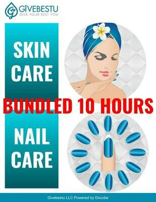 Bundle 10-Hours CE Skin & Nail  Advanced Self Care and Acrylic Removal Salon Safety