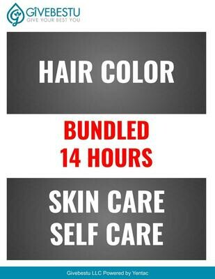 Bundle 14-HR CE Hair Color-Skin Care Self Care