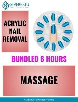 Bundle 6-HR CE Acrylic Nail Removal & Massage
