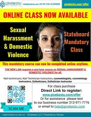 Bundle Course - CE Domestic Violence and Sexual Harassment Awareness Class