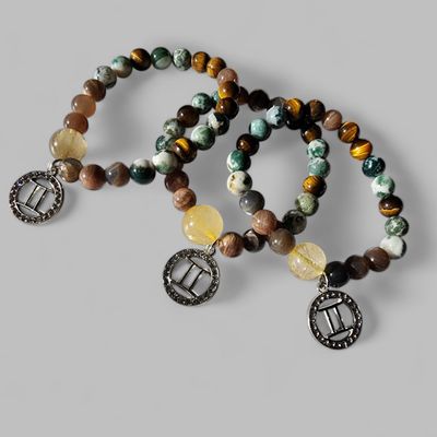 Gemini Zodiac Bracelet
