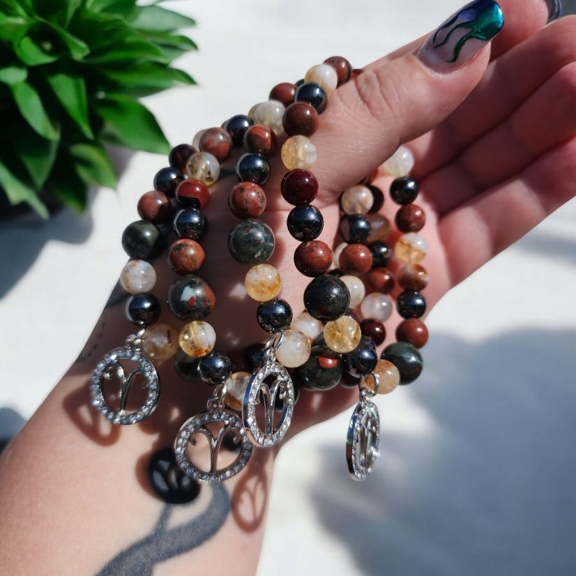 Aries Zodiac Bracelet