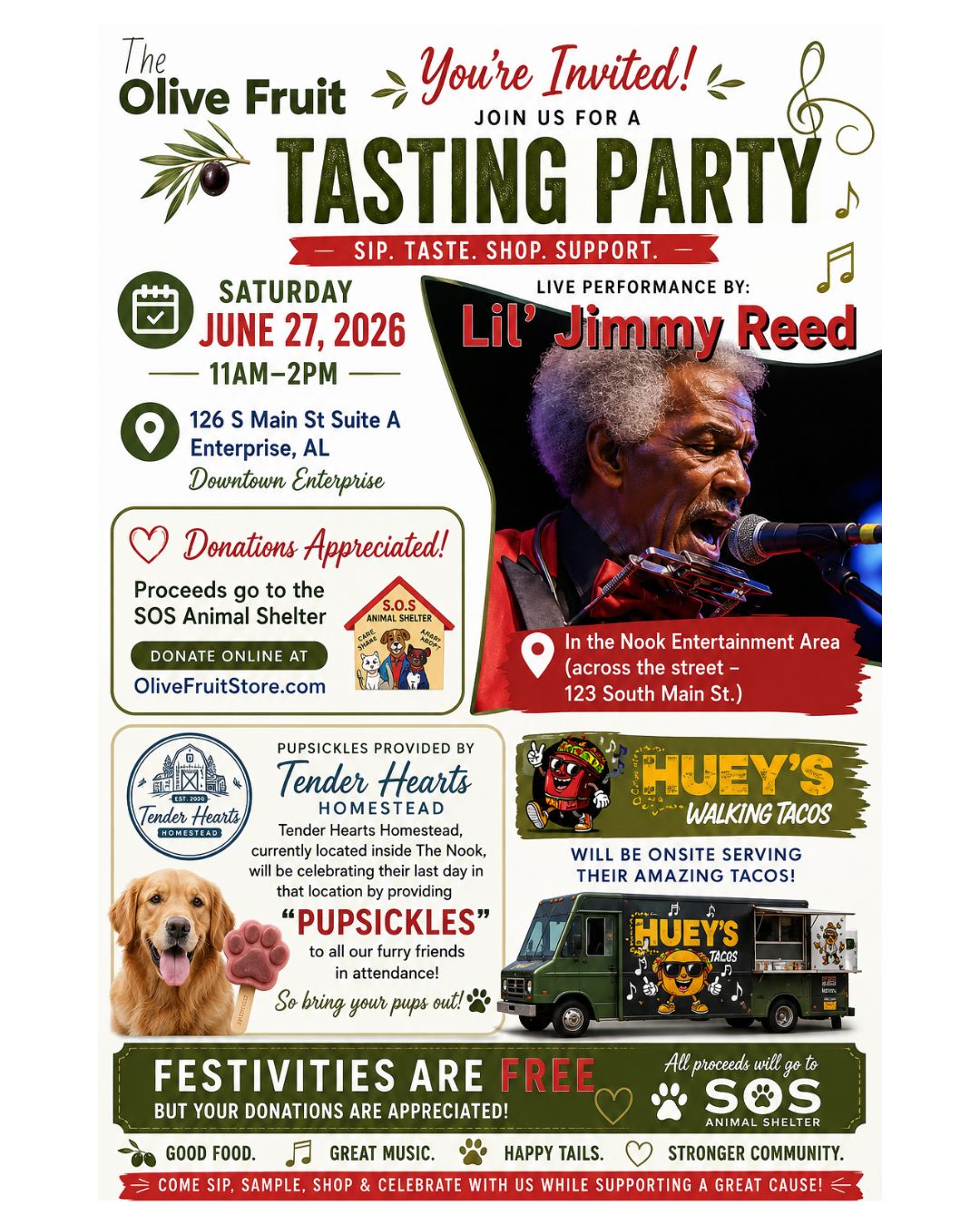 Tasting Party Donaltion