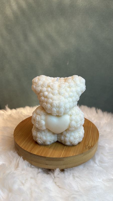 Ourson cœur grand modèle