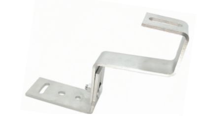 Gancio regolabile per tetti a coppo