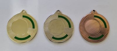 Metallmedaille Design Grün Ø 5 cm, ab € 2,50