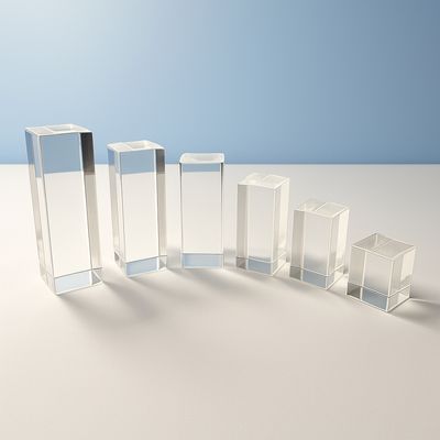 Pure Crystal Blocks, ab € 8,50 Kristallglasquader Crystal Blocks in sechs Größen aus klarem Kristallglas für Direktgravur