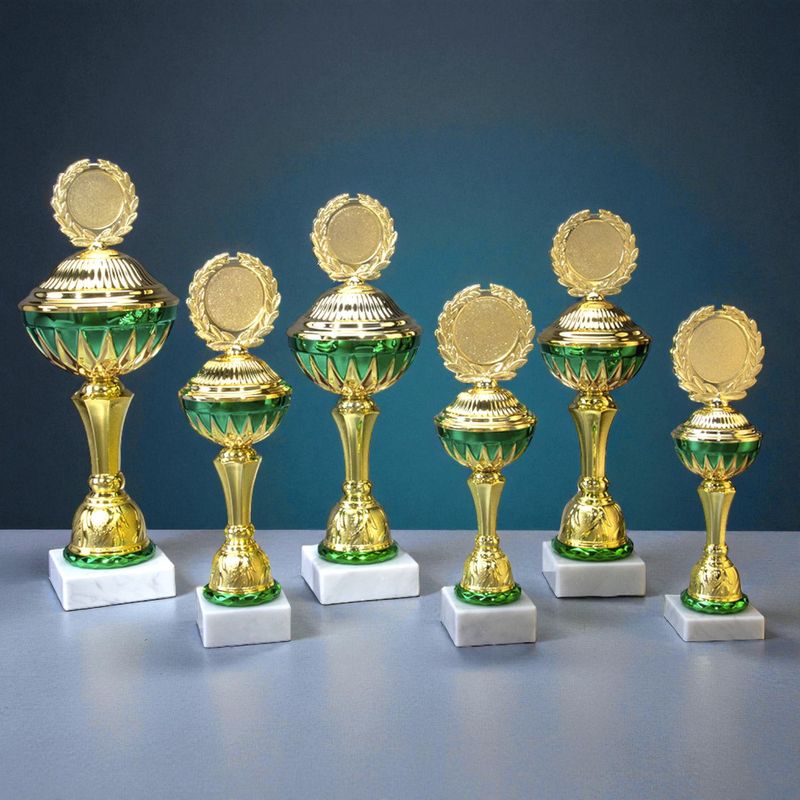 Pokal "Isaak" inkl. Deckel & Kranz, ab € 14,50