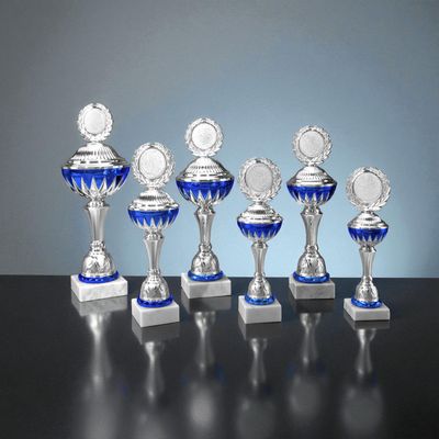 Pokal Pokal-Serie Alena Isaak Ingo Leon, 6er-Set, klassischer Pokal mit Schale, Marmorsockel