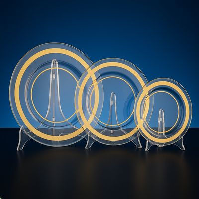 Kristallglas-Teller Gold Edition inkl. Tischaufsteller, ab € 20,00