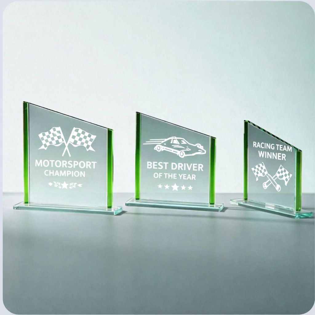 Glastrophäe Glastrophäe "Linear" grün/blau ab € 22,90