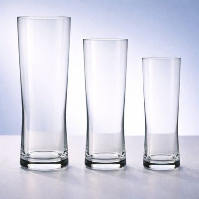 Bierstange Fresh aus klarem Glas in drei Größen als schlichtes Bierglas für Events und Preise