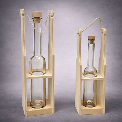 "Schnapsflasche & Handtasche" 0,2l oder 0,1l 