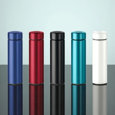 Edelstahl-Trinkflasche Doppelwandige Edelstahl Trinkflaschen in verschiedenen Farben mit Teesieb