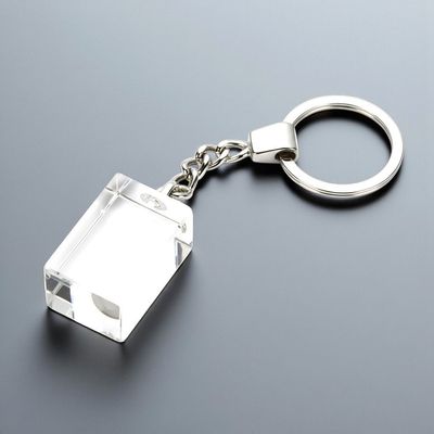 Glas-Schlüsselanhänger Quader im Etui, ab € 4,50 Glas Schlüsselanhänger Quader im Etui