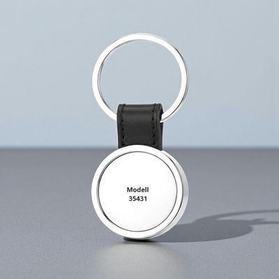 Schlüsselanhänger Metall mit Emblemträger, ab € 3,40 Metall Schlüsselanhänger mit Emblemhalter 2,5 cm