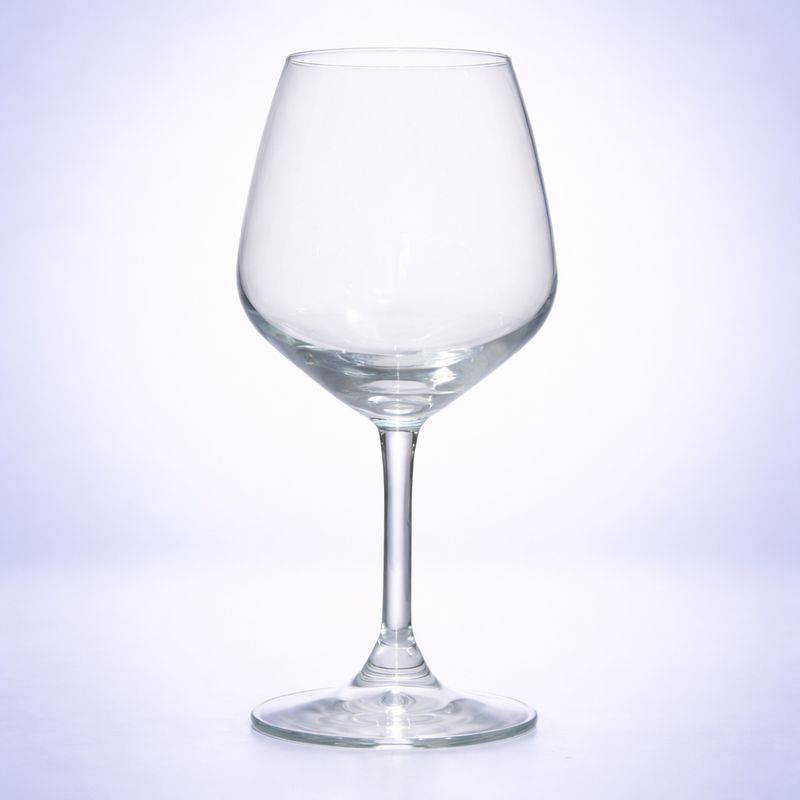 Klares Weinglas 53 cl mit Gravurfläche