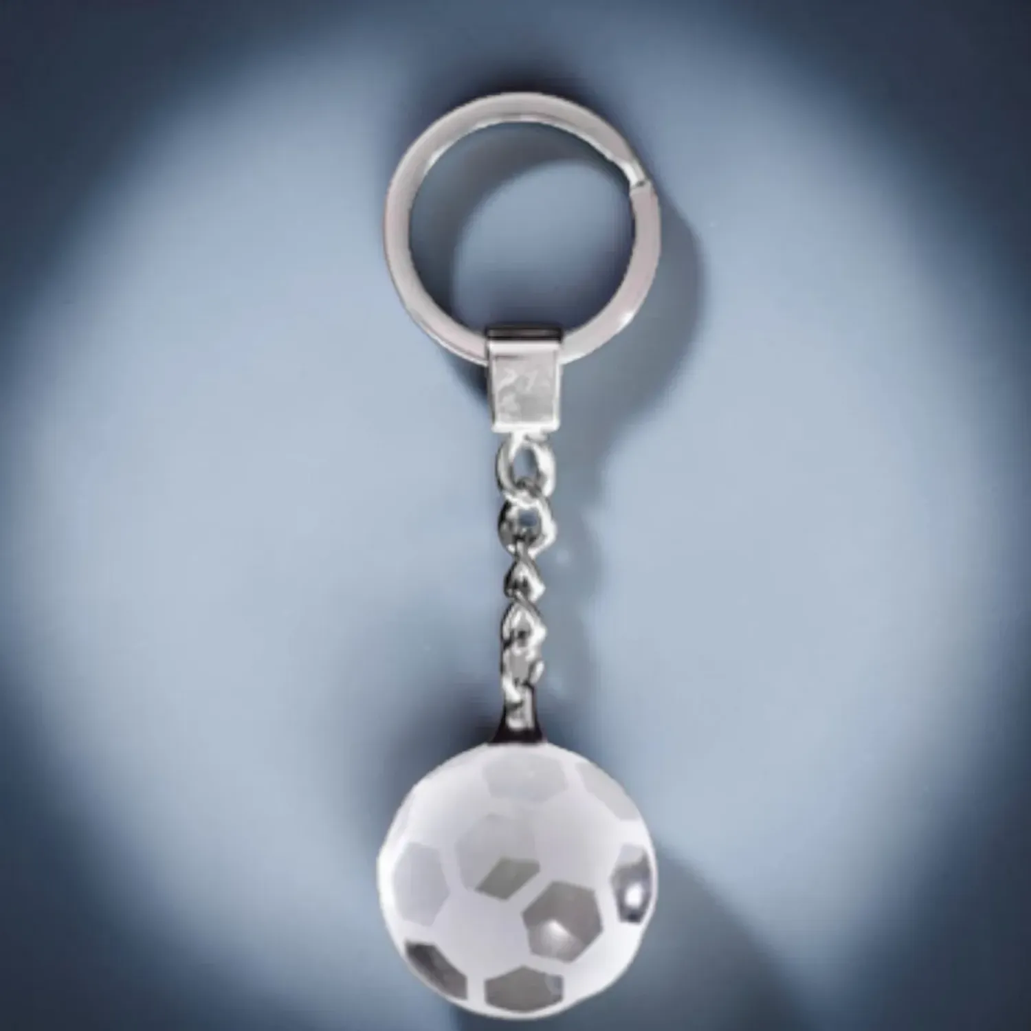 Schlüsselanhänger Crystal Football Glas Fußball Greinecker Pokale Salzburg