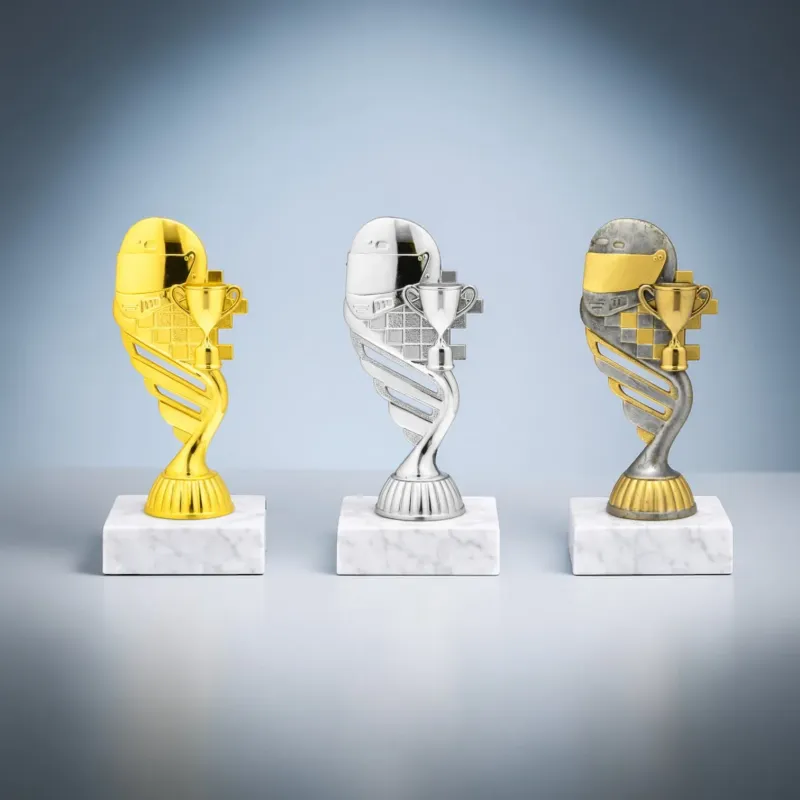Motorsport Schraubfigur auf Marmorsockel, ab € 7,00
