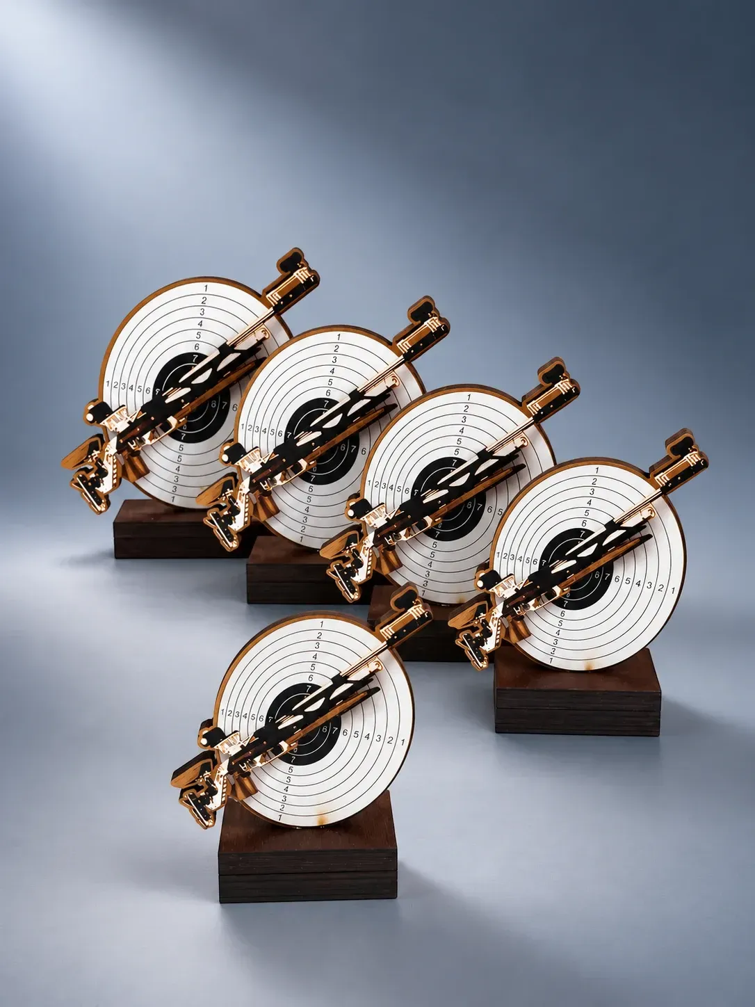 Target Line – Sportschützen-Trophäe aus Holz, ab € 10,50 Target Line – Sportschützen-Trophäe aus Holz, ab € 10,50