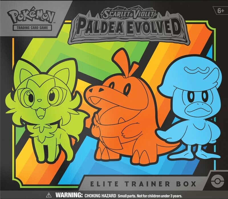 Pokémon Scarlet &amp; Violet - Paldea Evolved Elite Trainer Box