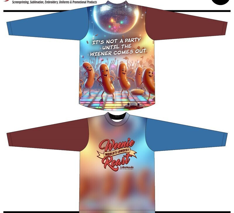 It's not a party... Long Sleeve T-Shirt