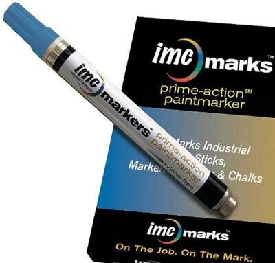 IMC prime-action paint markers, come in white, blue, yellow, green, red, orange and black. You can buy one, or a box of 12.
