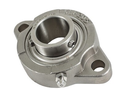 Buyers 3018919 - 2-Hole 1" Flanged Stainless Steel Auger Bearing