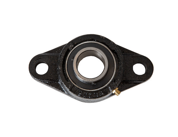 Buyers 2F20SCR - 2-Hole 1-1/4&quot; Upper Spinner Shaft Set Screw Locking Flanged Bearing