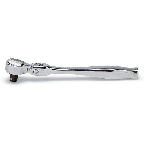 Wright Tool 2495 - 1/4&quot; Drive 5-1/2&quot; Flex Head Ratchet w/ Contour Grip