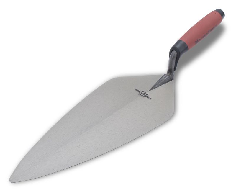 Marshalltown 10138 - London Brick Trowel w/ Durasoft Handle, 13&quot; x 5-3/8&quot;