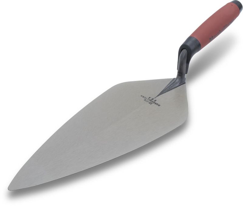 Marshalltown 10124 - London Brick Trowel w/ Durasoft Handle, 11-1/2&quot; x 5&quot;