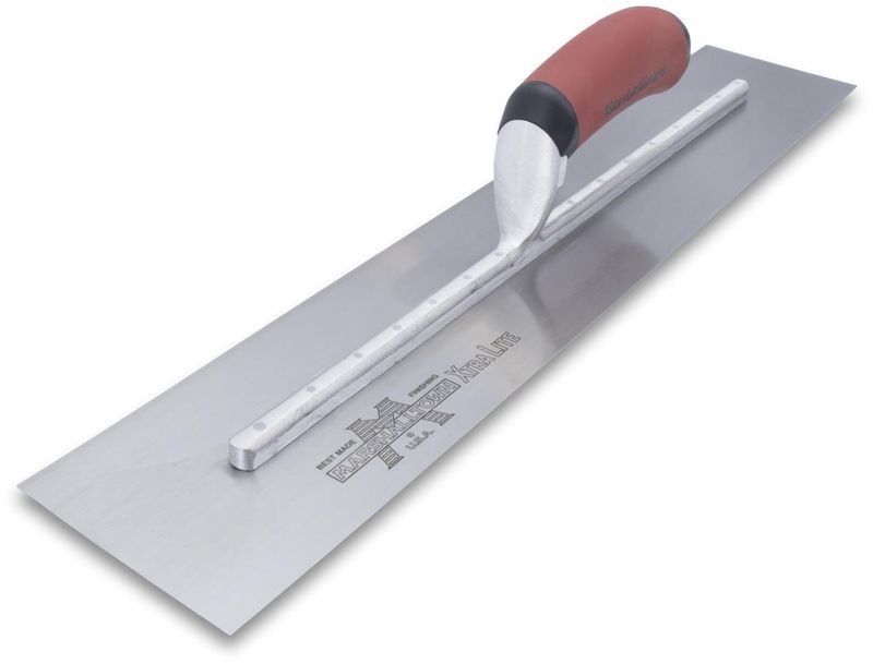 Marshalltown 13273 - Finishing Trowel w/ Durasoft Handle, 20&quot; x 4&quot;, High Carbon Steel