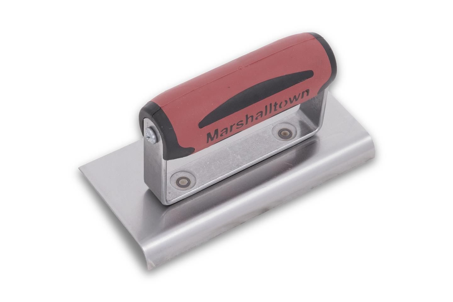 Marshalltown 14142 - Straight End Hand Edger, High Carbon Steel, 6&quot; x 3&quot;, 3/8&quot;R, 1/2&quot;L