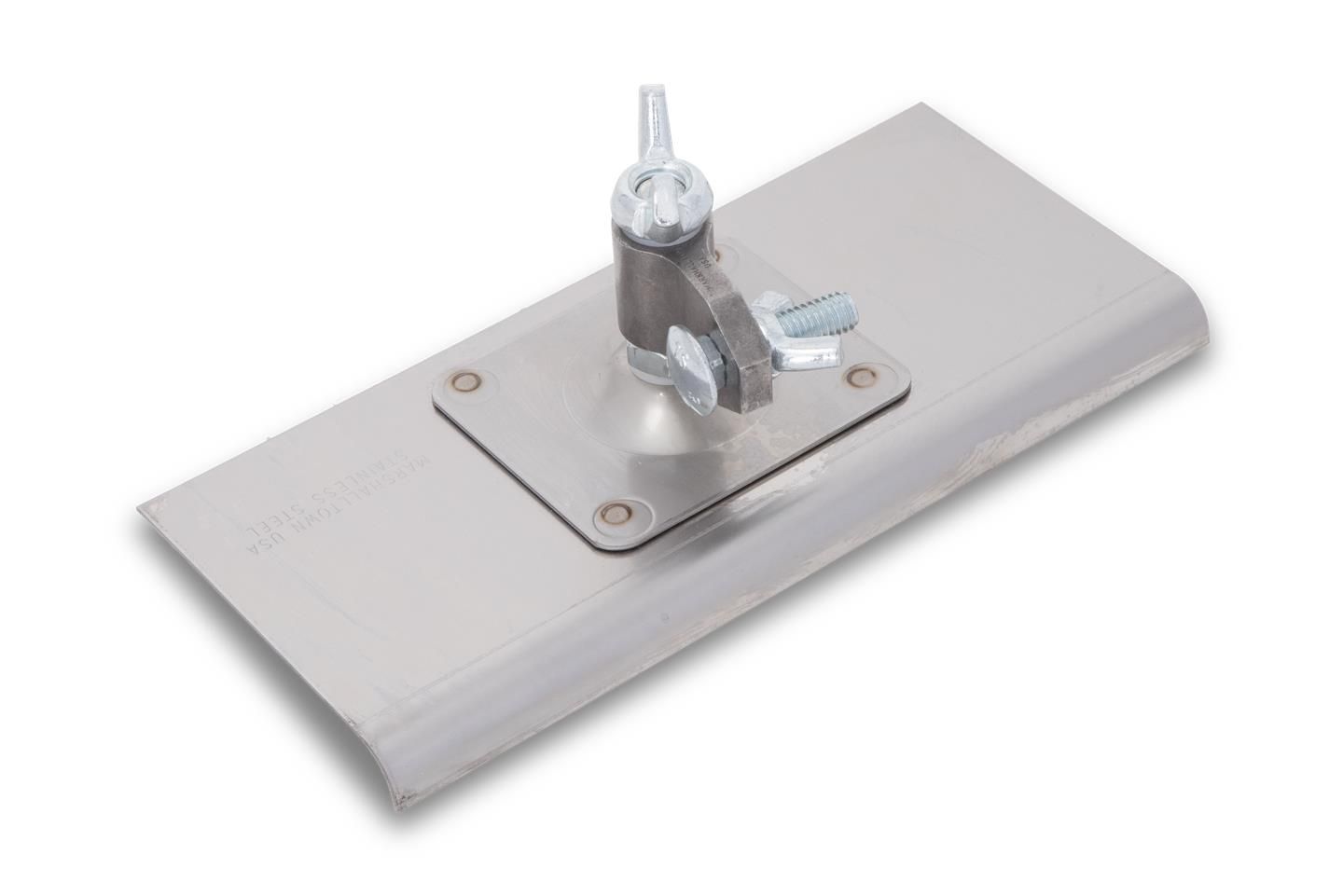 Marshalltown 14112 - All Angle Walking Edger, Stainless Steel, 9&quot; x 4&quot;, 3/8&quot;R, 1/2&quot;L