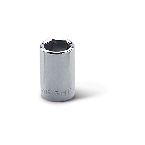 Wright Tool 20-06MM - 1/4&quot; Drive 6 Point Standard Metric Socket, 6MM