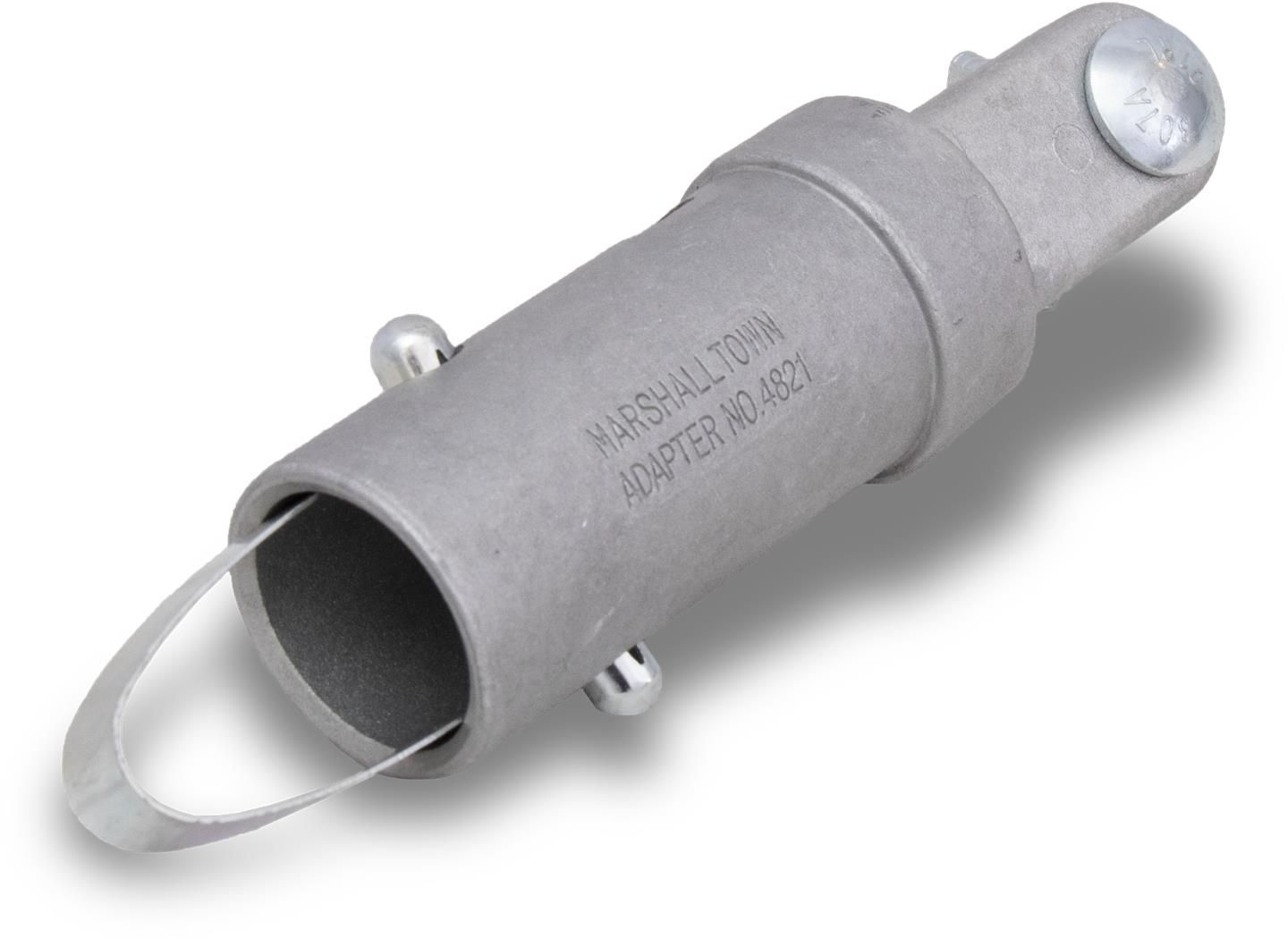 Marshalltown 14821 - Push Button Handle Adapter, Post, 1-3/8&quot; &amp; 1-3/4&quot;