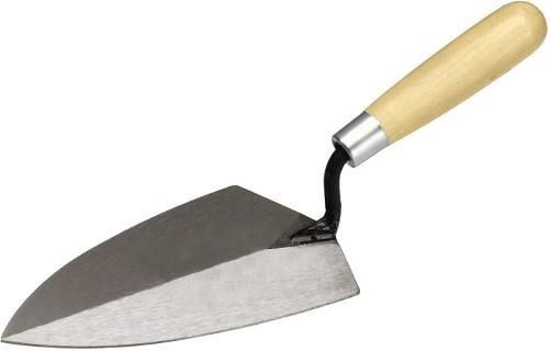 Marshalltown 16127 - QLT Tile Setter&#39;s Trowel w/ Wood Handle, 7&quot; x 4-1/2&quot;