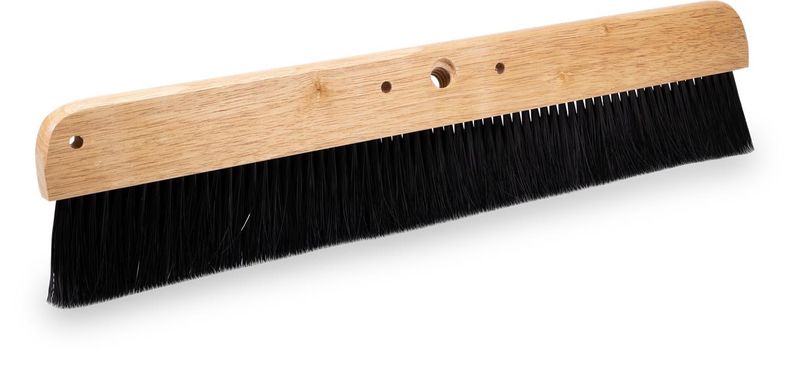 Marshalltown 16420 - 24&quot; Wood Backed Concrete Broom, Polypropylene Bristles