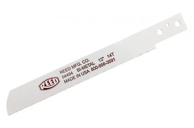 REED 04494 - 12&quot; Power Hack Saw Blade, 14TPI, Z1214