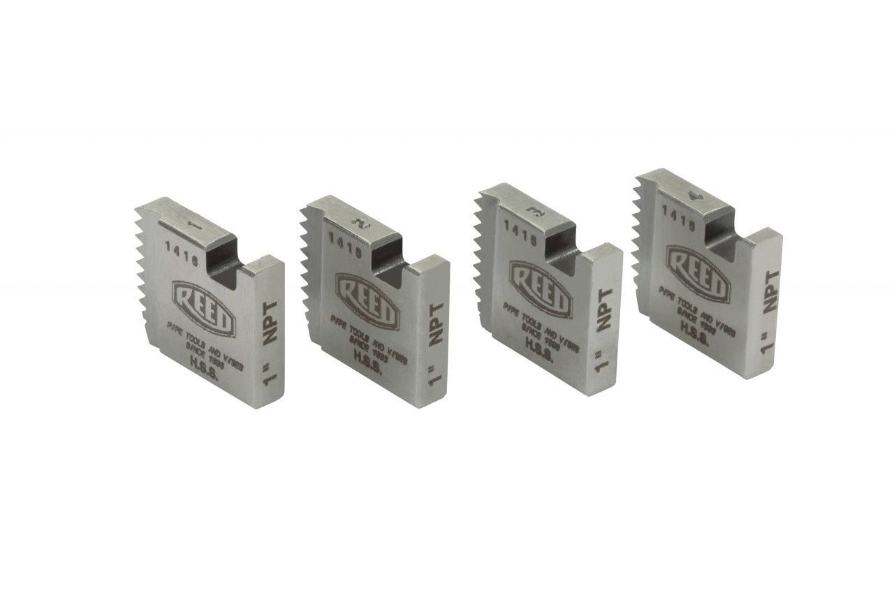 REED 05610 - 1&quot; NPT R12+ Segmental Dies, 4/PK, R12DN 1