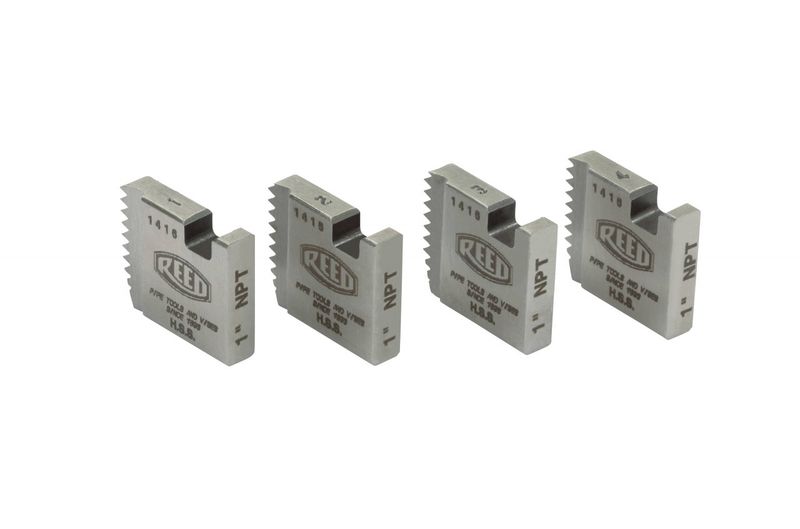 REED 05610 - 1&quot; NPT R12+ Segmental Dies, 4/PK, R12DN 1