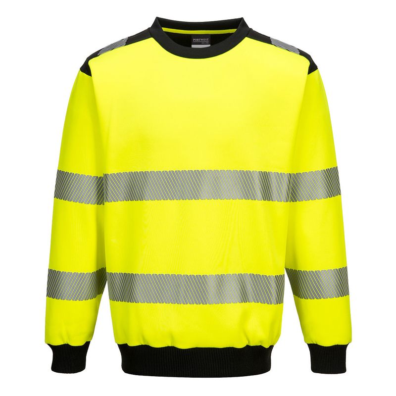 Portwest PW379YBRXL - PW3 Hi-Vis Sweatshirt, XL