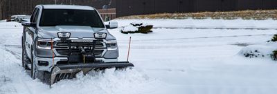 SnowDogg MD75II - Medium Duty Plow with Rapidlink, 7-1/2&#39; Straight