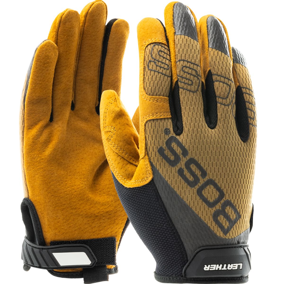 PIP 120-ML1360 - GLOVE MECHANICS LEATHER PALM, M