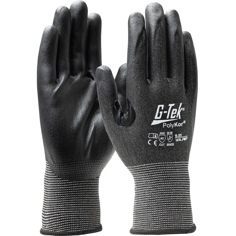 PIP 16-351 - GLOVE G-TEK POLYKOR CUT 4, XL