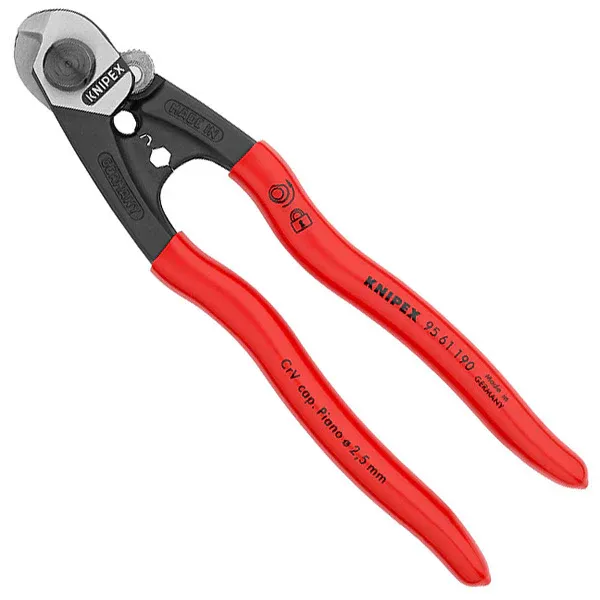 Knipex 9561190SBA - WIRE ROPE CUTTER