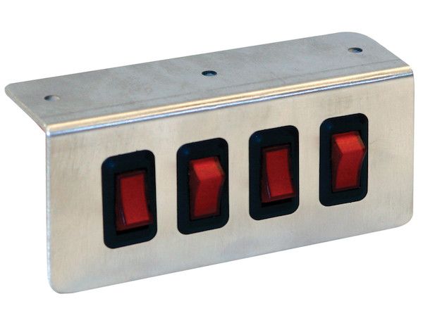 Buyers 6391004 - SWITCH PANEL QUAD ON-OFF ILLUM