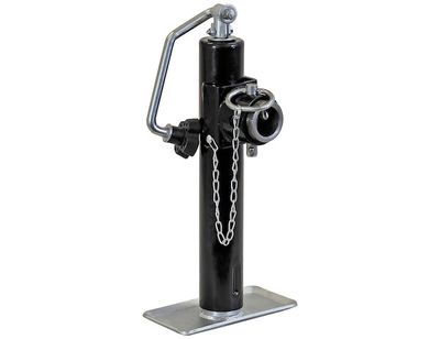 Buyers 0091205 - Top Wind Swivel Jack, 10" Travel, Pipe Mount